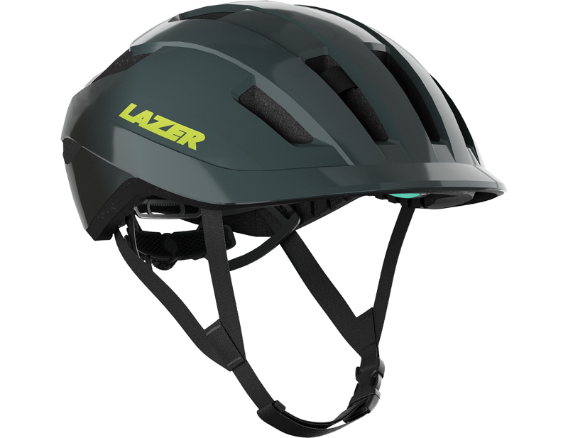 Lazer J1 KinetiCore Uni-Youth Helmet in Black/Grey