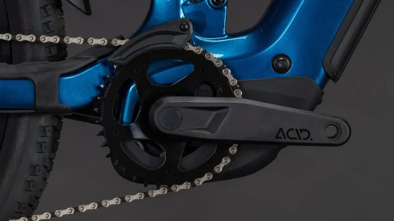 Cube Stereo Hybrid one22 Race 800 Electric Full Suspension Mountain Bike 2026 in Electricblue/White-4