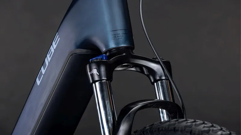 Cube Reaction Hybrid Performance 600 EE Electric Mountain Bike 2026 in Indigoblue/Reflex-5