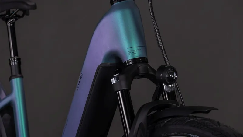 Cube Kathmandu Hybrid Exc 800 EE Electric Hybrid Bike 2026 in Smaragdgrey/Prism-5