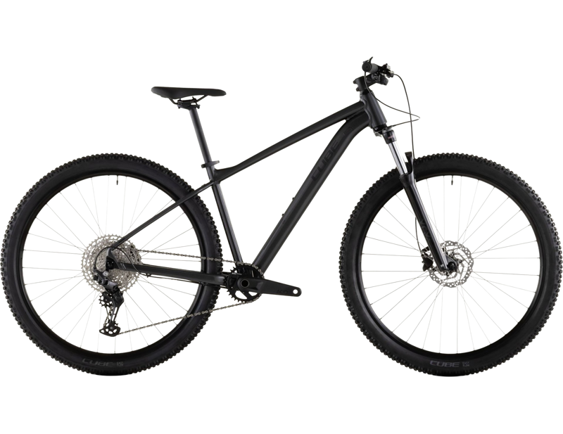 Balfes Bikes Cube Aim SLX Hardtail Mountain Bike 2026 in Slate Black | Free postage over £30, £10 off first order, price match & 0% finance.