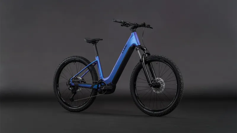 Cube Reaction Hybrid One 800 EE Electric Mountain Bike 2026 in Blueiris/Reflex-6