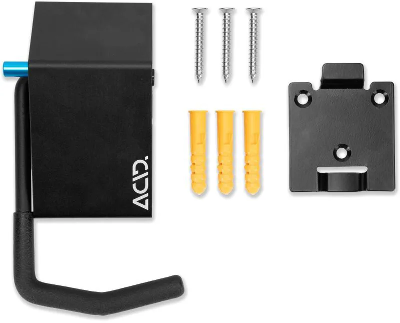 Acid Wall Mount Hook in Black-3