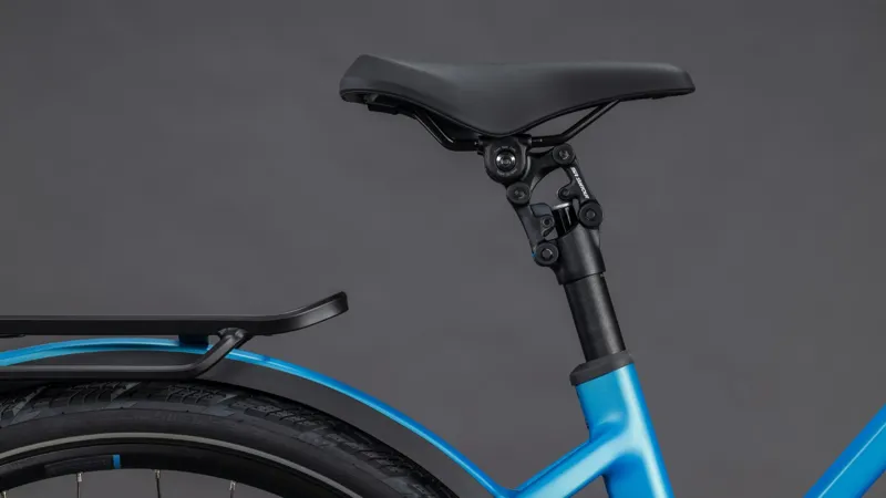 Cube Kathmandu Hybrid Comfort Pro 800 Trapeze Electric Hybrid Bike 2026 in Azure/Black-6