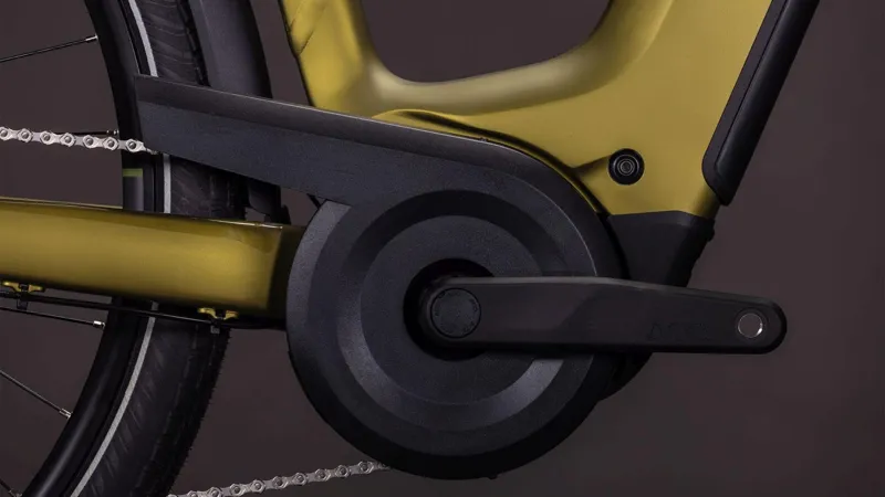 Cube Touring Hybrid Pro 800 EE Electric Hybrid Bike 2026 in Goldenlime/Black-4