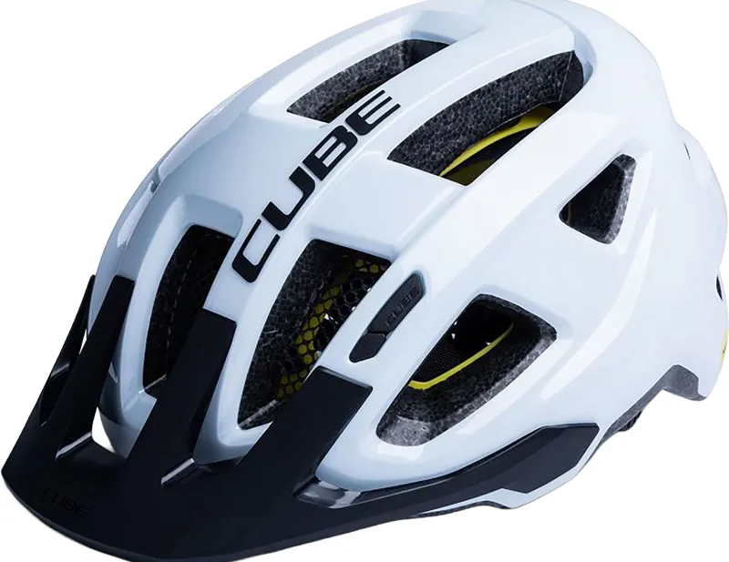 Balfes Bikes Cube CUBE HELMET FLEET in WHITE | Free postage over £30, £10 off first order, price match & 0% finance.