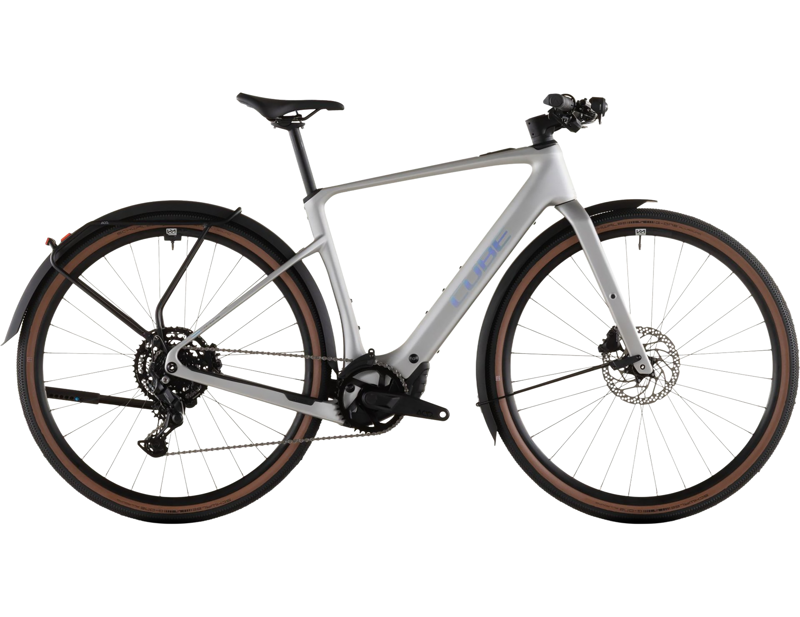 Balfes Bikes Cube Nulane Hybrid C:62 Race FE 400X Electric Hybrid Bike 2026 in Sleekgrey/Prism | Free postage over £30, £10 off first order, price match & 0% finance.