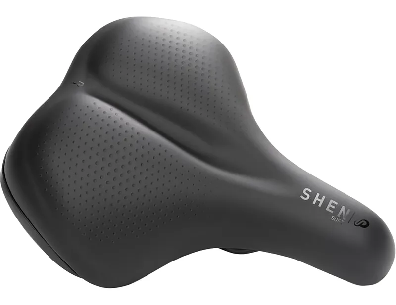 Balfes Bikes Natural Fit Saddle Shen Ponso Soft in Black | Free postage over £30, £10 off first order, price match & 0% finance.