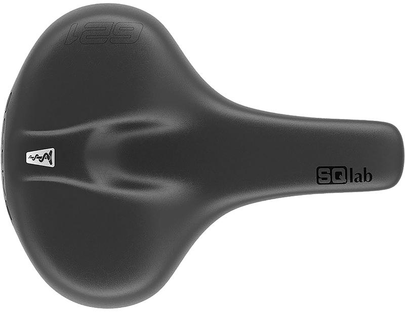 SQlab 621 M-D Active 2.1 Saddle in Black-2