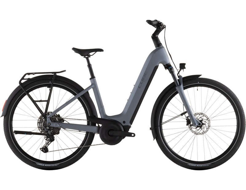 Balfes Bikes Cube Touring Hybrid Pro 800 EE Electric Hybrid Bike 2026 in Pearlgrey/Chrome | Free postage over £30, £10 off first order, price match & 0% finance.
