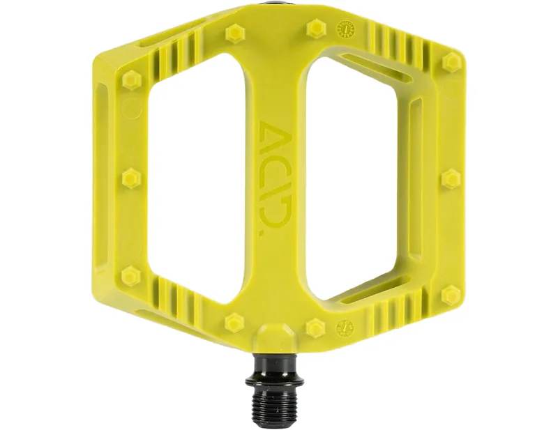 Balfes Bikes Acid ACID C6-ZP FLAT PEDALS in Lime | Free postage over £30, £10 off first order, price match & 0% finance.