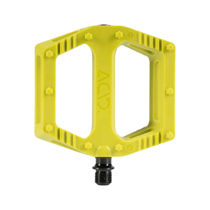 Balfes Bikes Acid ACID C6-ZP FLAT PEDALS in Lime | Free postage over £30, £10 off first order, price match & 0% finance.