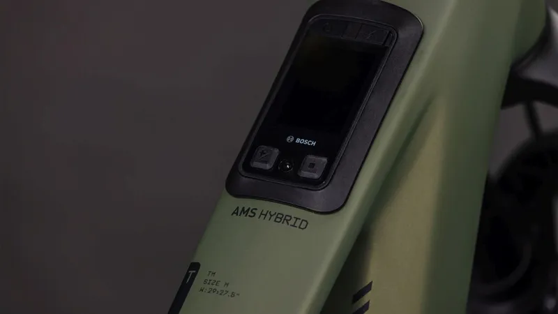 Cube Ams Hybrid one77 c:62 Tm 600x Electric Full Suspension Mountain Bike 2026 in Reedgreen/Matrix-2