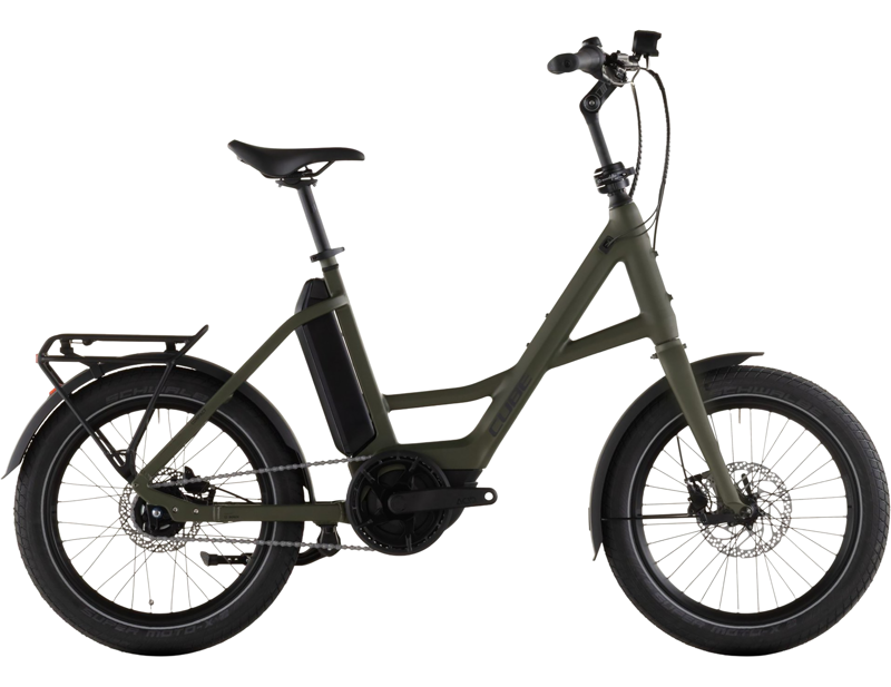 Balfes Bikes Cube Compact Hybrid Comfort 545 Electric Bike 2026 in Reed Green | Free postage over £30, £10 off first order, price match & 0% finance.