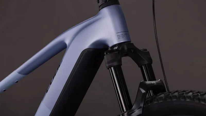 Cube Reaction Hybrid SLX 800 Electric Mountain Bike 2026 in GauzeGrey/IceBlue-6