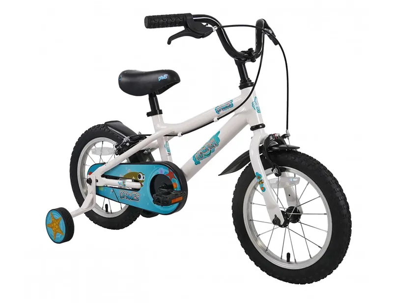 Dawes 14 inch wheel Blowfish Kids Bike 2027 in White-1