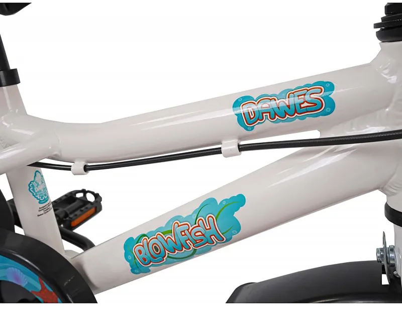 Dawes 14 inch wheel Blowfish Kids Bike 2027 in White-4