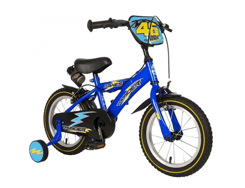 Dawes 14 inch wheel Thunder Kids Bike 2027 in Blue-1
