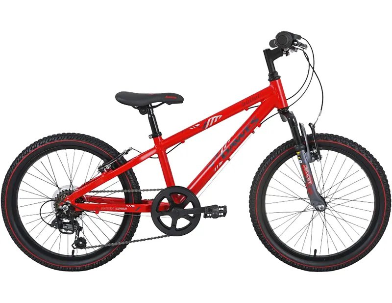 Dawes 20 inch wheel Bullet HT Kids Mountain Bike 2027 in Vibrant Red