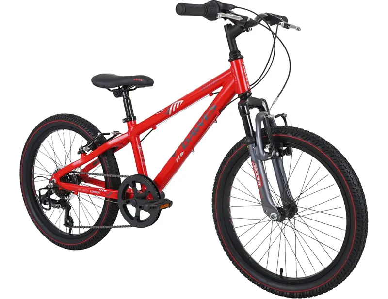 Dawes 20 inch wheel Bullet HT Kids Mountain Bike 2027 in Vibrant Red-1