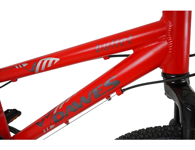 Dawes 20 inch wheel Bullet HT Kids Mountain Bike 2027 in Vibrant Red-6