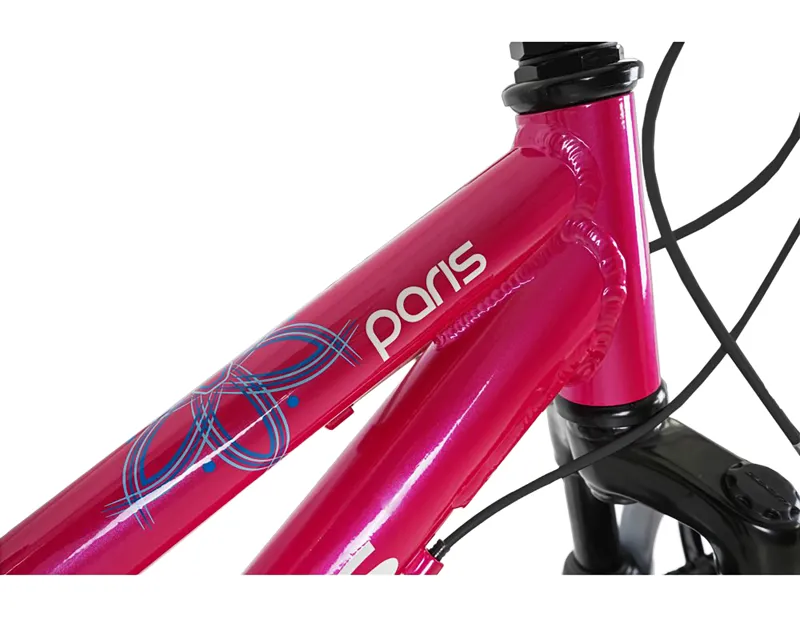 Dawes 20 inch wheel Paris HT Kids Mountain Bike 2027 in Bright Pink-5