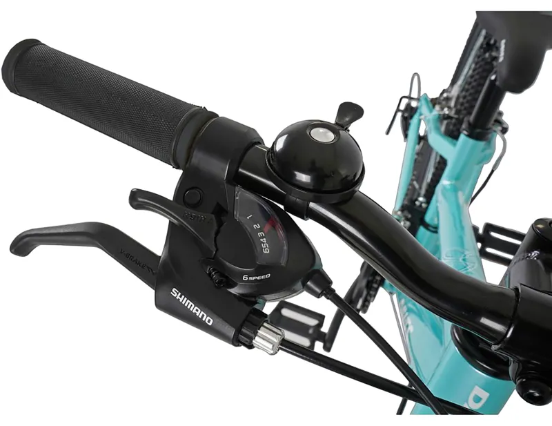 Dawes 24 inch wheel Paris HT Kids Mountain Bike 2027 in Fresh Mint Blue-8