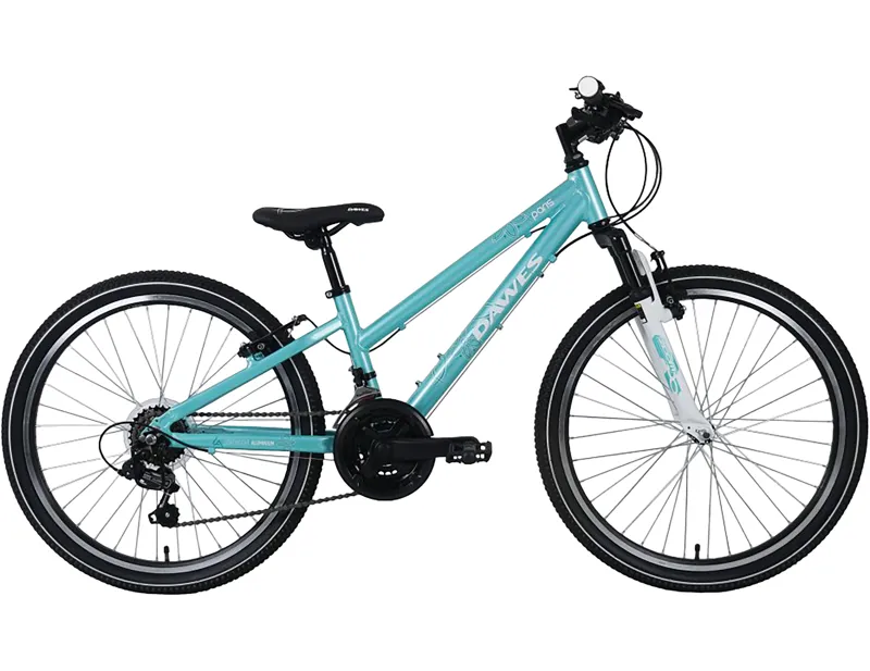 Dawes 24 inch wheel Paris HT Kids Mountain Bike 2027 in Fresh Mint Blue-5