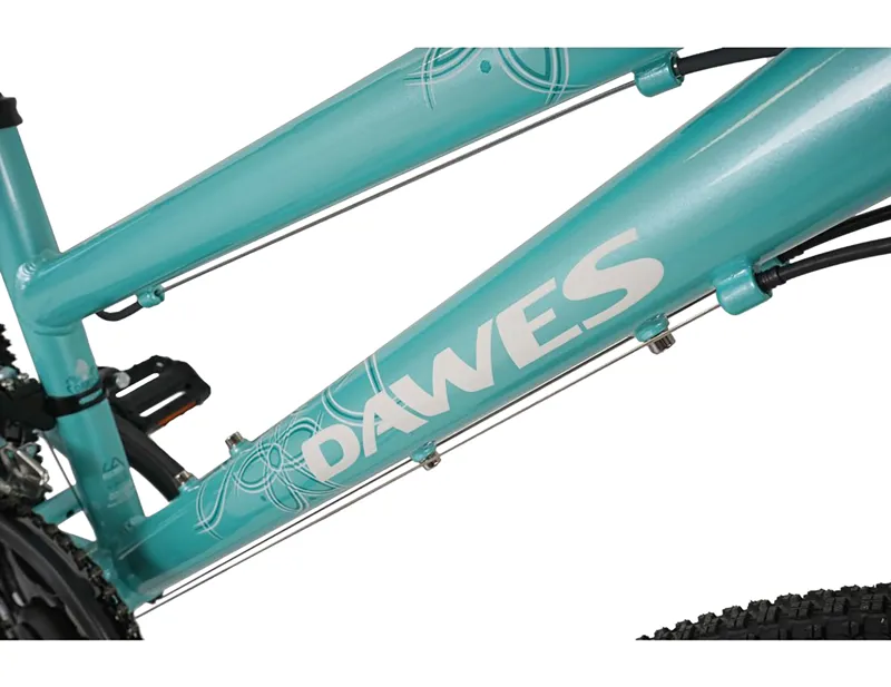 Dawes 24 inch wheel Paris HT Kids Mountain Bike 2027 in Fresh Mint Blue-3