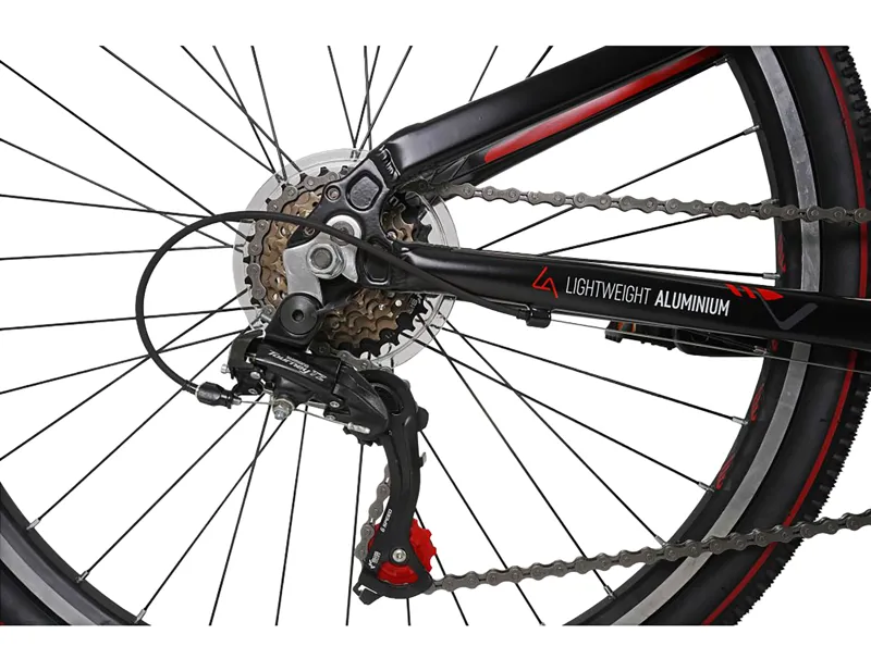 Dawes 26 inch wheel Bullet HT Kids Mountain Bike 2027 in Black-3