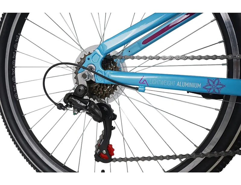 Dawes 26 inch wheel Paris HT Kids Mountain Bike 2027 in Blue-7
