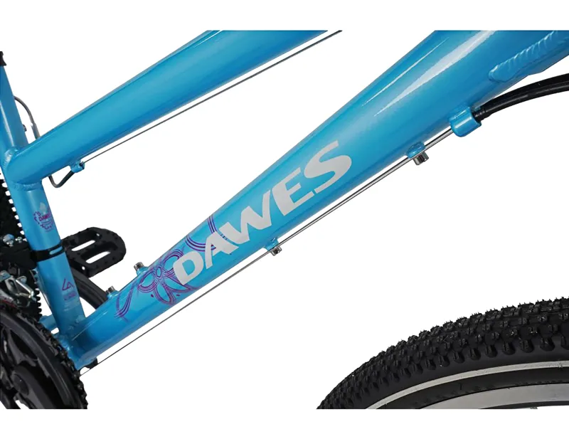 Dawes 26 inch wheel Paris HT Kids Mountain Bike 2027 in Blue-6