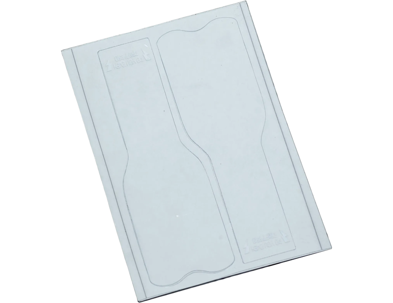 Dyedbro 165mm Crank Protector in Clear