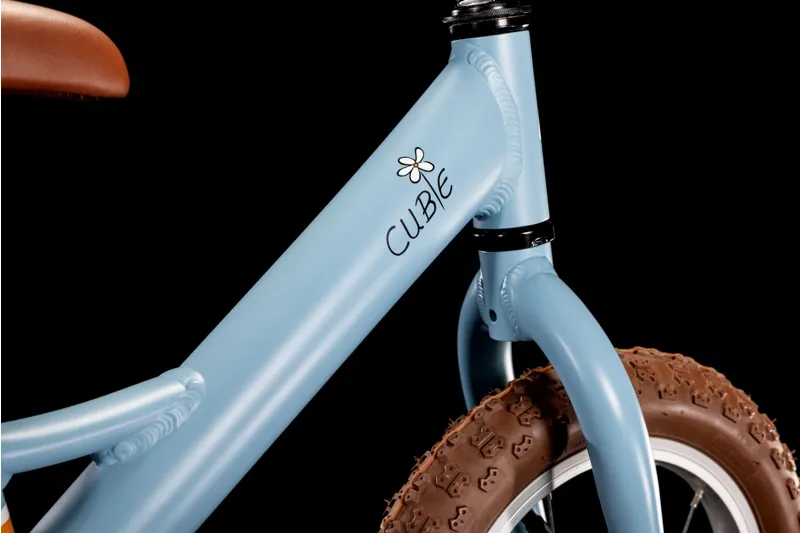 Cube Cubie 120 Walk 12 Inch Kids Bike 2025 In Light Blue/White -2