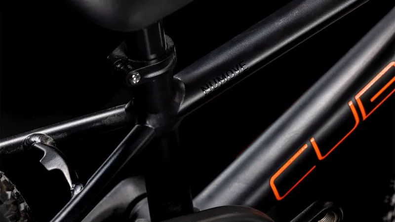 Cube Numove 120 RT 12 Inch Kids Bike 2025 in Black/Orange-2