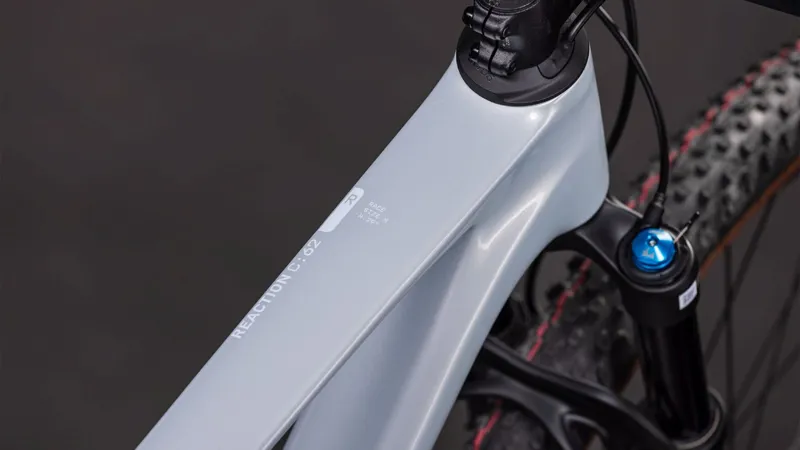 Cube Reaction c:62 Race Hardtail Mountain Bike 2026 in Foggrey/White-1