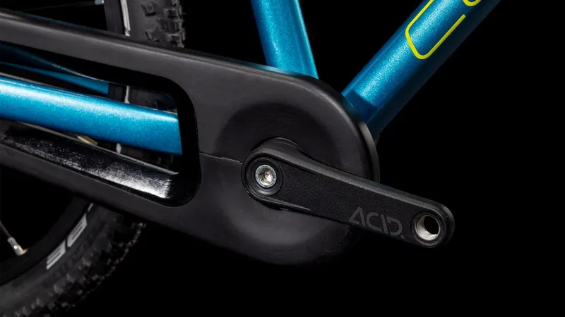 Cube Numove 180 18 Inch Wheel Kids Bike 2025 in Blue Lime-5