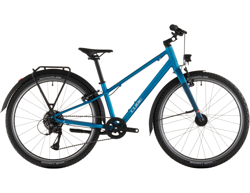 Balfes Bikes Cube Numove 240 FE 24 Inch Wheel Kids Bike 2026 in TopasBlue/Nebula | Free postage over £30, £10 off first order, price match & 0% finance.
