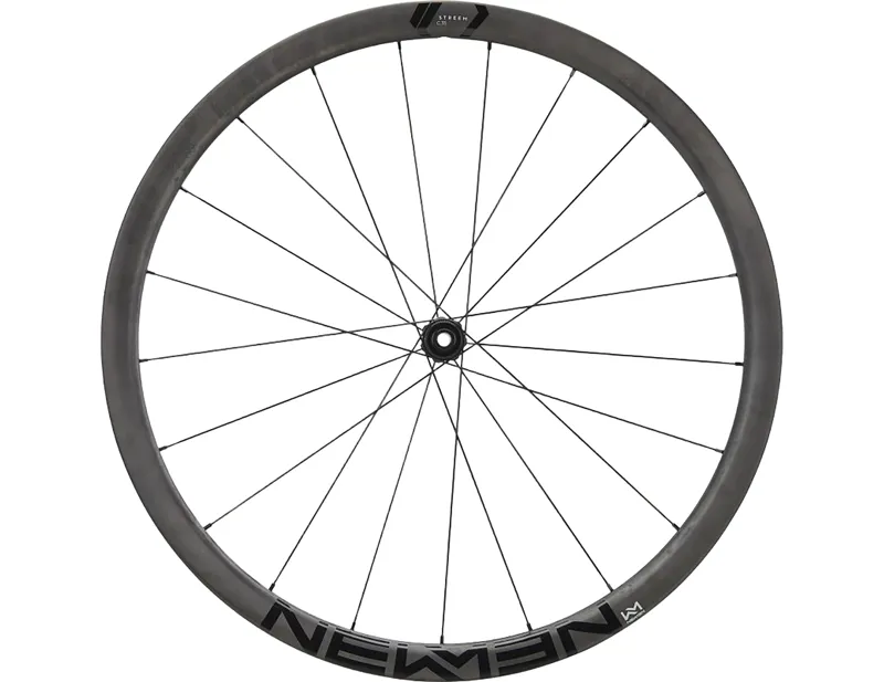 Balfes Bikes Newmen NEWMEN FRONT WHEEL STREEM C.35 700C 21H FADE R SP CL 12X100 | Free postage over £30, £10 off first order, price match & 0% finance.