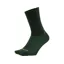 Defeet Aireator 6 inch D-Logo Double Cuff Socks in Forest Green