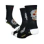 Defeet Aireator 6inch Sugar Skull Socks in White