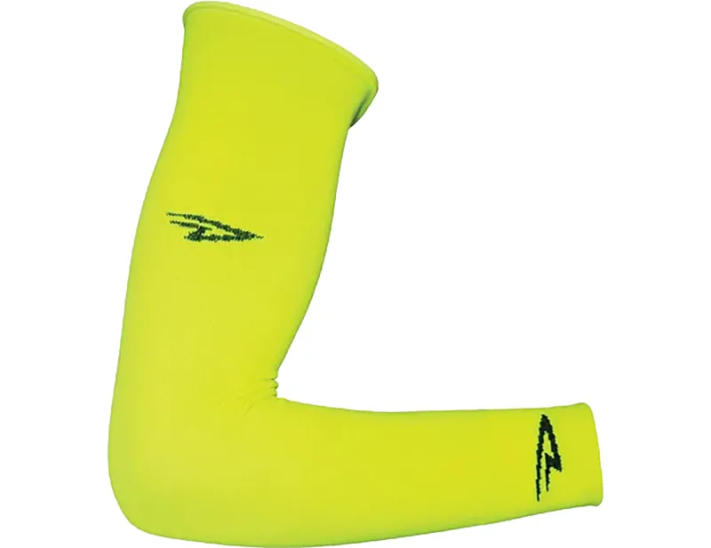 Balfes Bikes Defeet Armskin D-Logo Arm Warmers in Yellow | Free postage over £30, £10 off first order, price match & 0% finance.