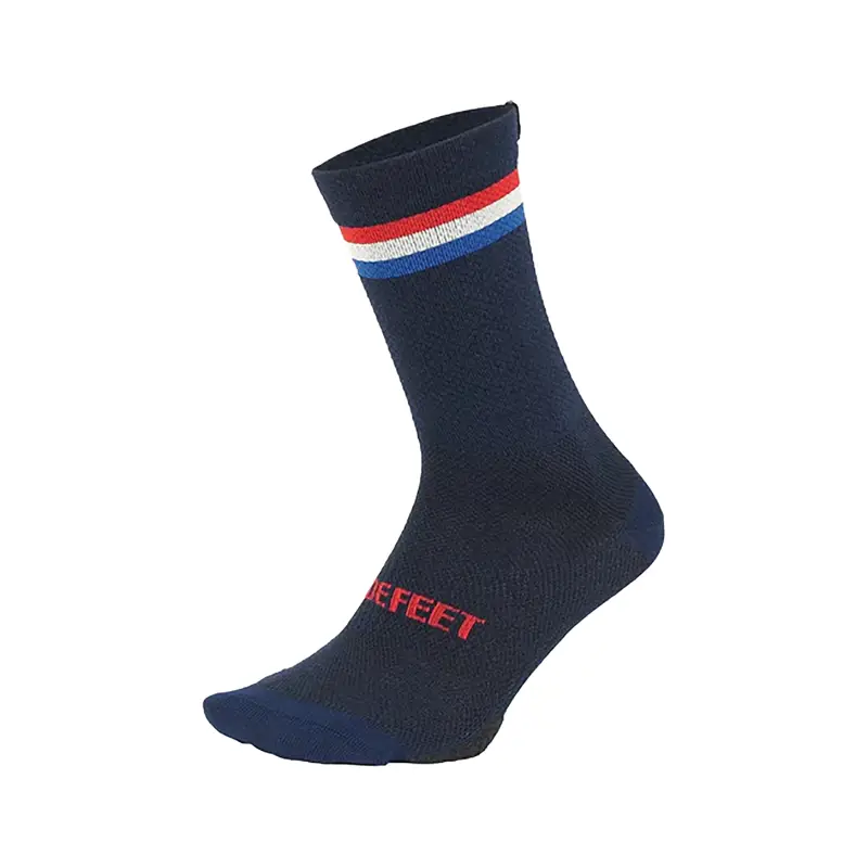 Balfes Bikes Defeet Cyclismo 6 inch Socks in Blue | Free postage over £30, £10 off first order, price match & 0% finance.