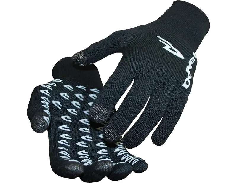 Defeet Full Finger Duraglove ET with Grippies in Black