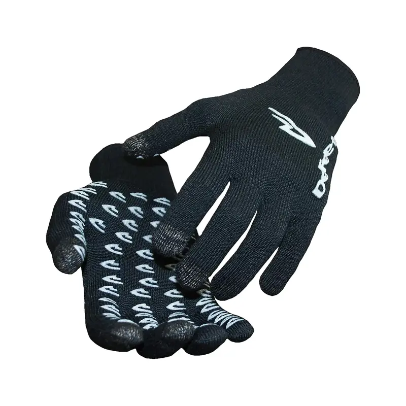 Balfes Bikes Defeet Full Finger Duraglove ET with Grippies in Black | Free postage over £30, £10 off first order, price match & 0% finance.
