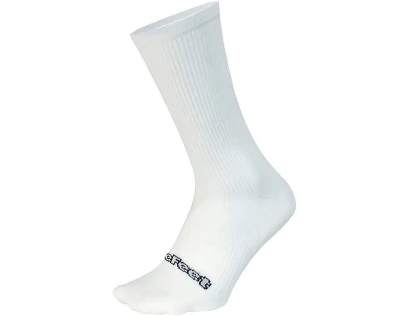 Defeet Evo Disruptor 8in Sock in White