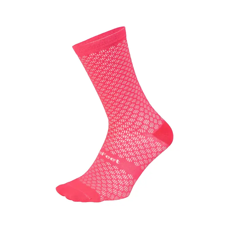 Balfes Bikes Defeet Evo Mont Ventoux 6 inch Socks in Pink | Free postage over £30, £10 off first order, price match & 0% finance.