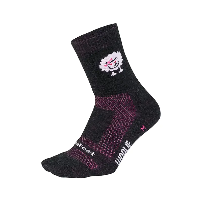 Balfes Bikes Defeet Woolie Boolie 4 inch Sock in Baaad Sheep | Free postage over £30, £10 off first order, price match & 0% finance.