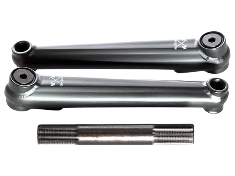 Demolition BMX Revolt Cranks 175mm in Black