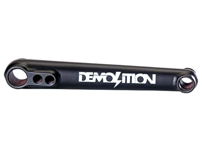 Demolition BMX Revolt Cranks 175mm in Black-3